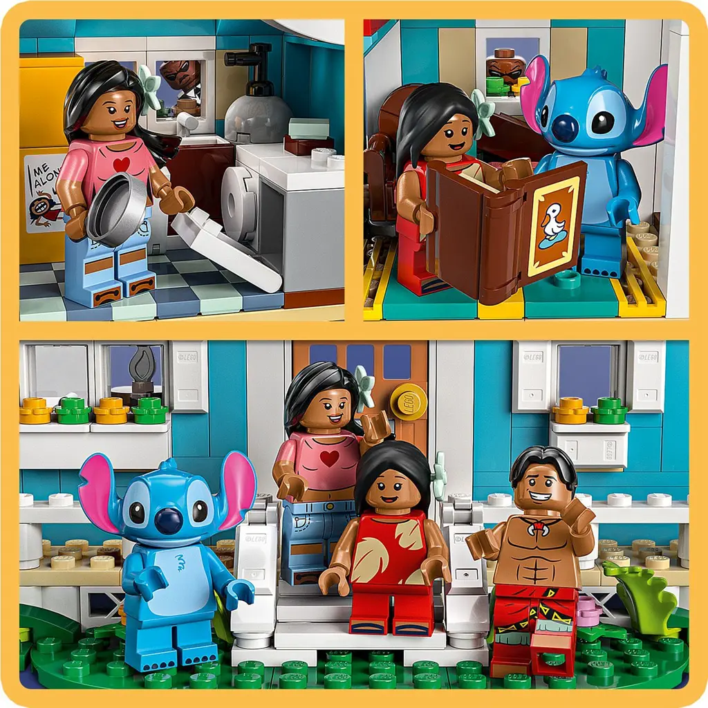 Конструктор LEGO Disney Пляжний будинок Ліло і Стіч 834 деталей (43268) - фото 6