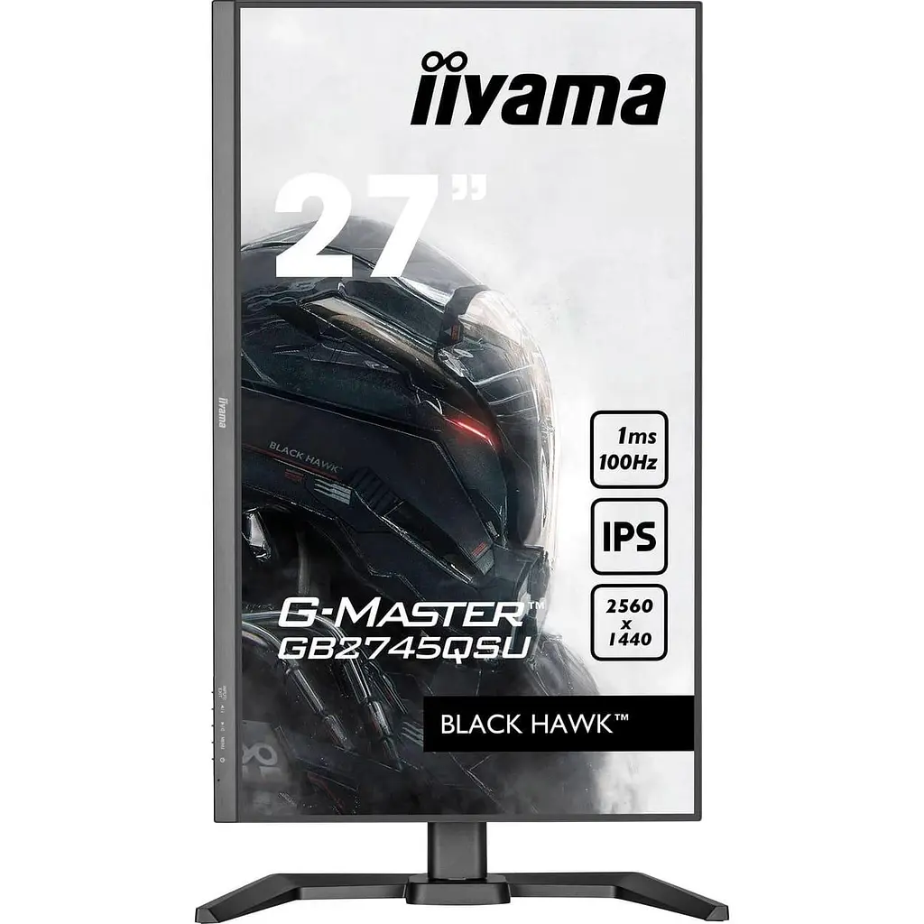 Монітор 27" Iiyama GB2745QSU-B2 QHD IPS 100Hz (GB2745QSU-B2) - фото 4