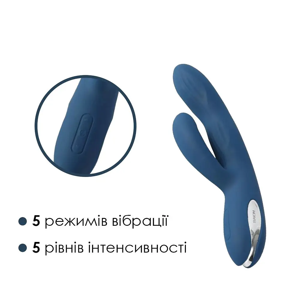 Вібратор-кролик Svakom Aylin, пульсівна ділянка для точки G - фото 3