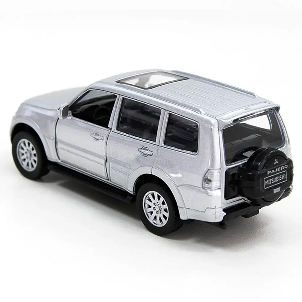 Автомодель - MITSUBISHI PAJERO 4WD TURBO (сріблястий) - фото 6