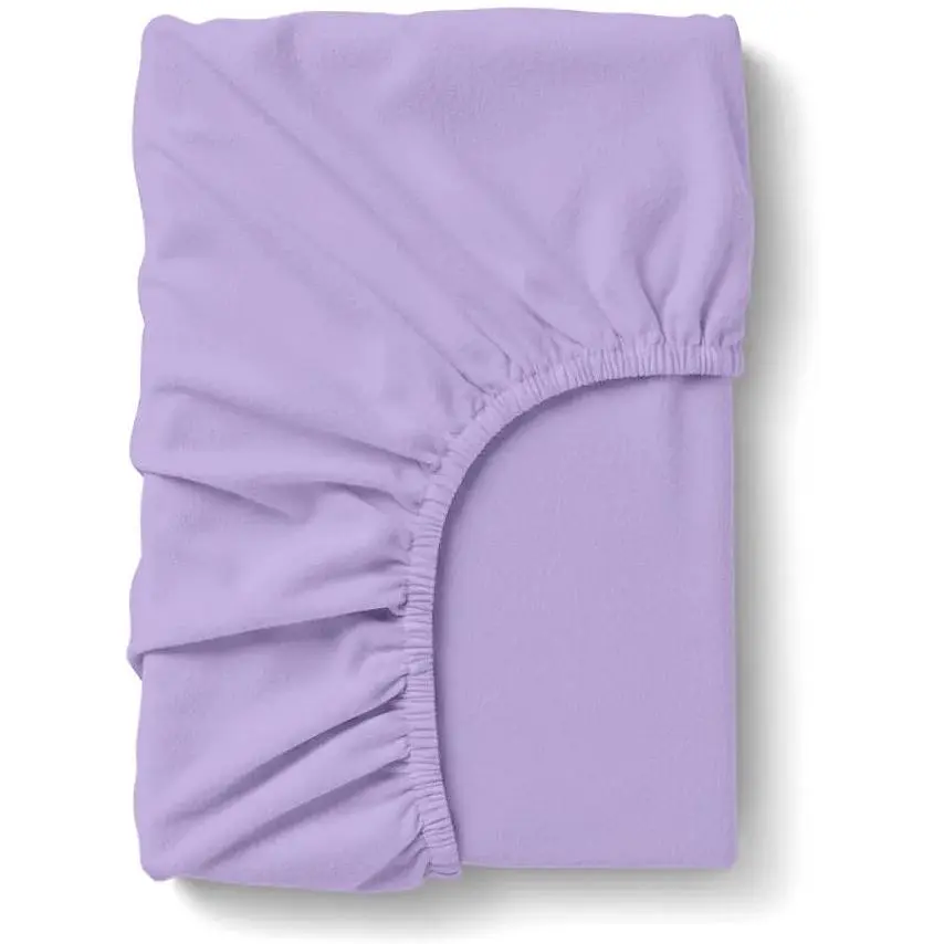 Простирадло Cosas на резинці фланель 80х160 lavender, лаванда (Flannel_25Lavender_80x160x20)