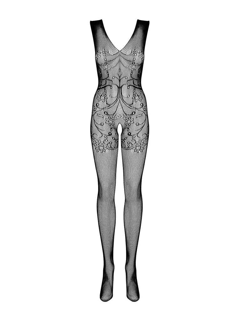 Бодистокинг Obsessive F234 S/M/L черный - фото 5