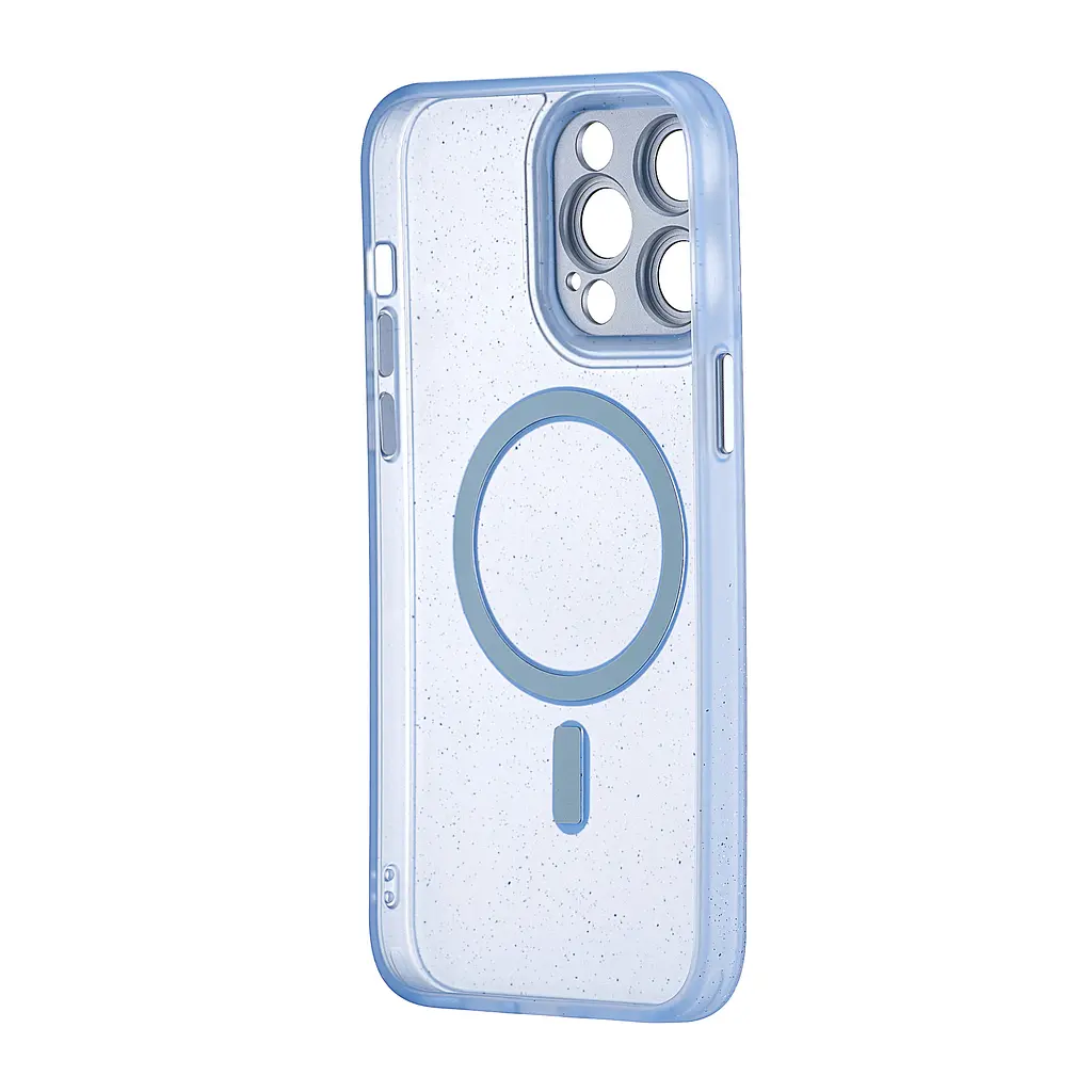 Чохол Splatter with MagSafe iPhone 14 Pro Max Light Blue - фото 3