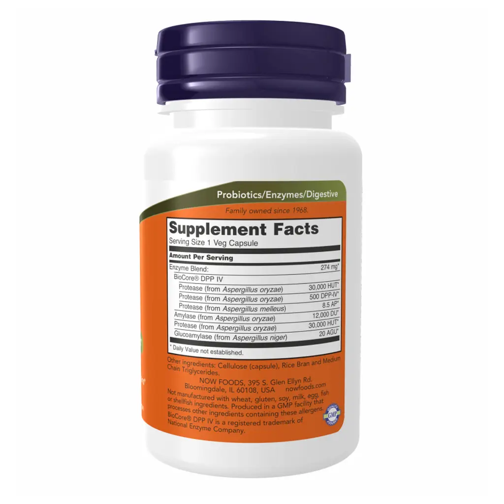 Gluten Digest Enzymes 60 вегетаріанських капсул - фото 2