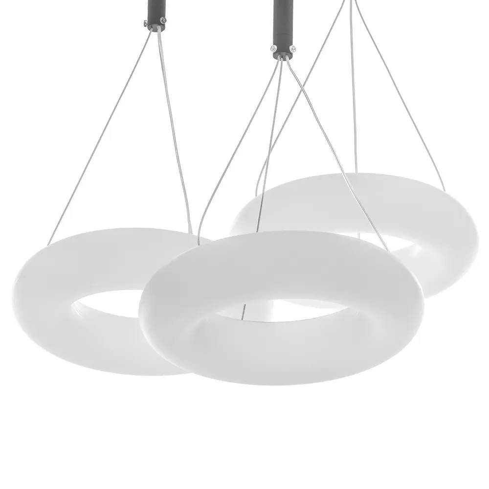 Світильник стельовий Brille підвісний світлодіодний для спальні BR-994S/39W LED BK - фото 7