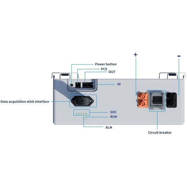 Акумулятор Deye LiFePO4 48V (51.2V/100Ah/5120Wh) (SE-F5Pro-L) [153570] - фото 6