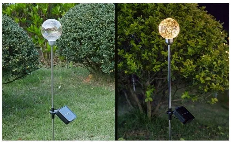 Ліхтарі Sun Lamp на сонячних батареях садові 20LED 2 шт - фото 7