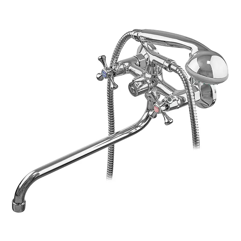 Змішувач для ванни G-Ferro 140 FE0019 Хром - фото 2