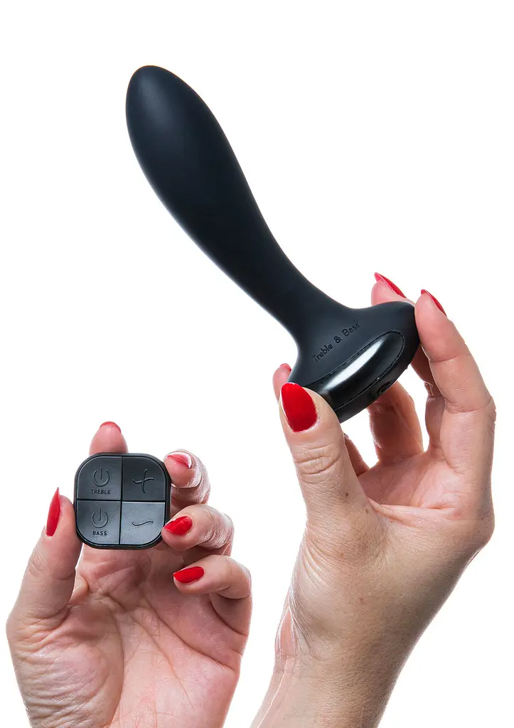 Анальна пробка Hot Octopuss Plex 14 см (чорний) - фото 4