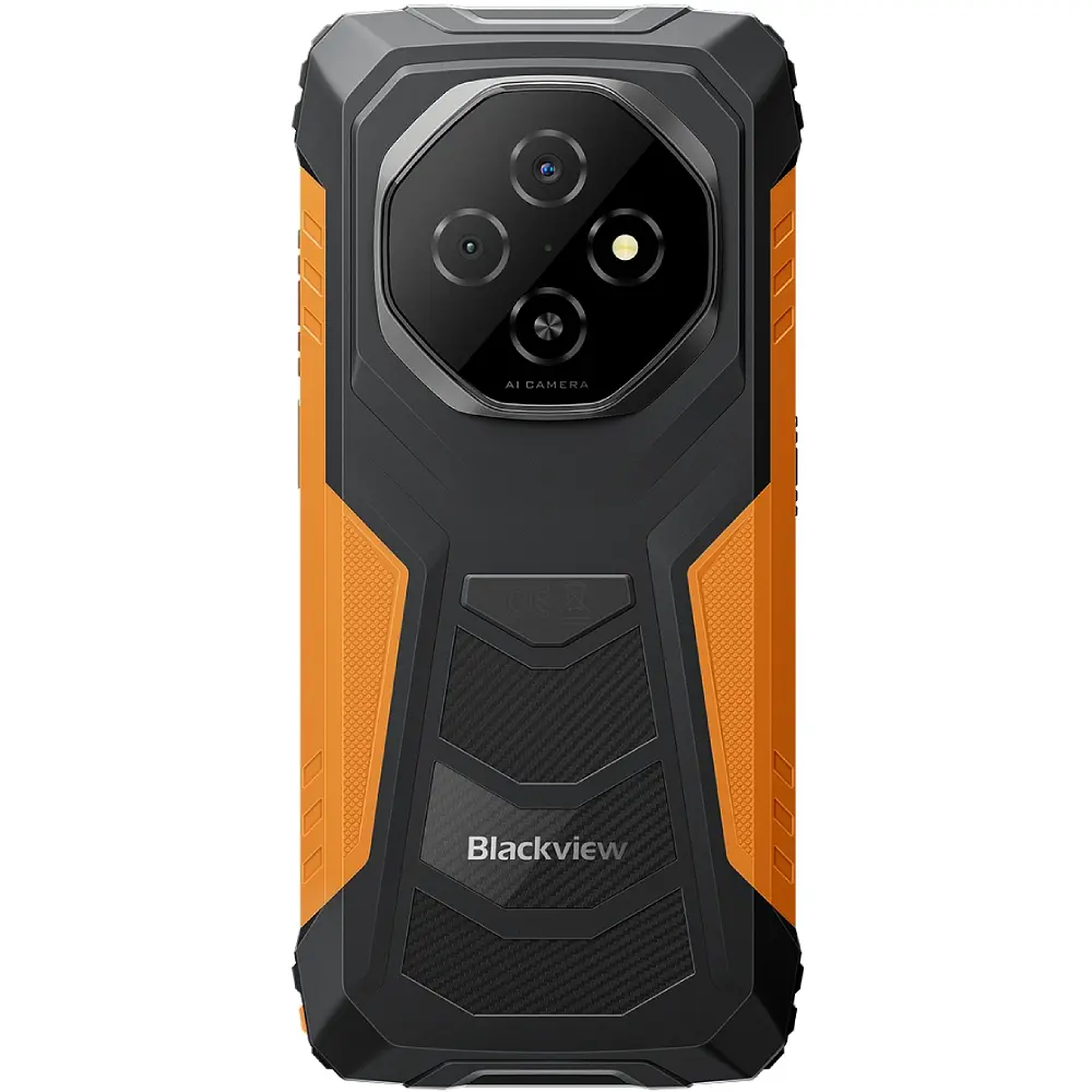 Смартфон Blackview FORT 1 6.56" HD+ /6GB/256GB/ T615 / 10000mAh / 16+2+8Мп / NFC / IP69K / Orange - фото 6