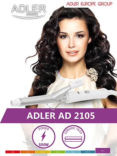 Плойка-локон Adler AD 2105 - фото 9