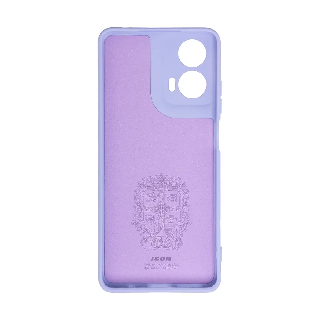 Чехол ArmorStandart ICON для Motorola G24 Camera cover Lavender (ARM74303) - фото 2