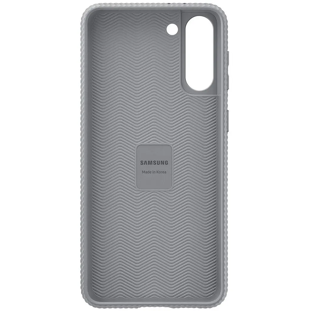 Чохол протиударний із підставкою Protective Rugged Standing Cover EF-RG996 для Samsung Galaxy S21 Plus Silver - фото 4