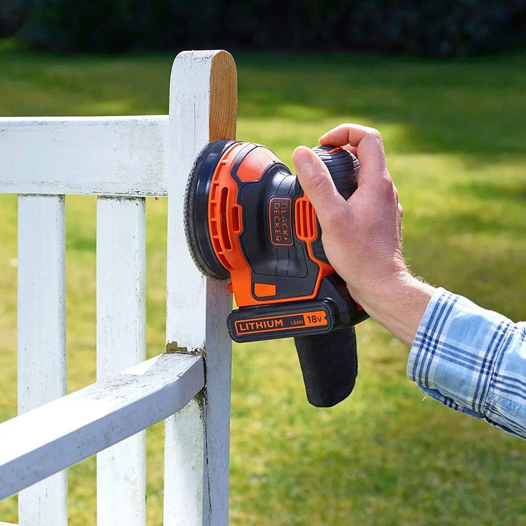 Вібраційна шліфмашина Black+Decker BDCROS18 [119615] - фото 5