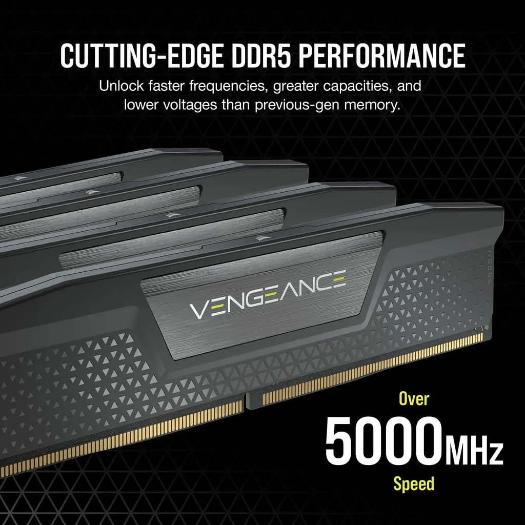 Модуль пам'яті Corsair DDR5 32GB (2x16) Vengeance 6400Mhz EXPO/XMP Grey (CMK32GX5M2B6400Z36) - фото 7