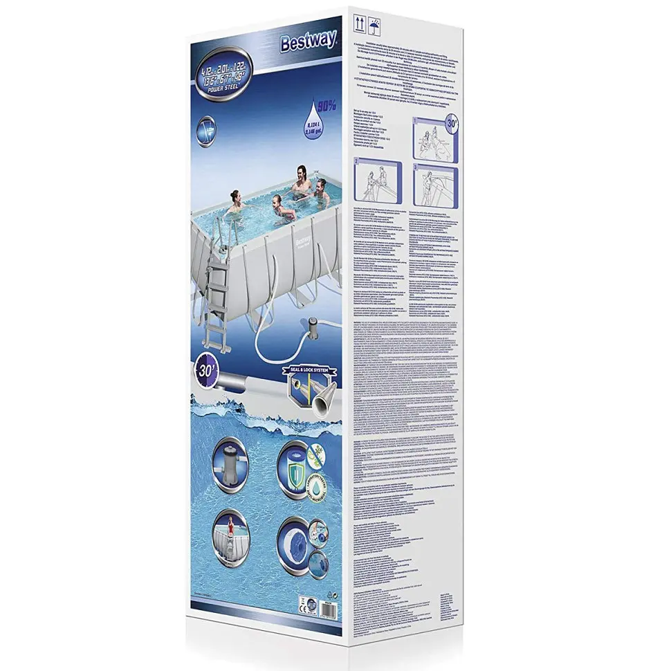 Басейн каркасний Bestway 56456 (412-201-122 см), 8124 л - фото 3