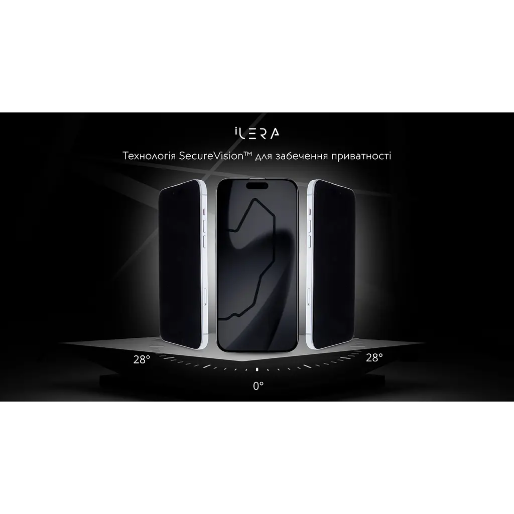 Захисне скло iLera DeLuxe Incognito для Apple iPhone Air (ILInDL17Air) [144431] - фото 7
