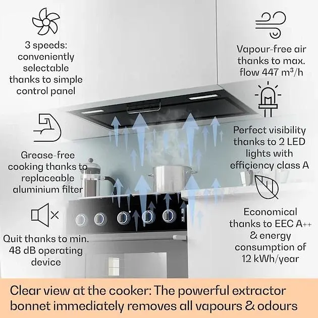 Вытяжка Klarstein Camila 397 м³/час (10041347) - фото 2