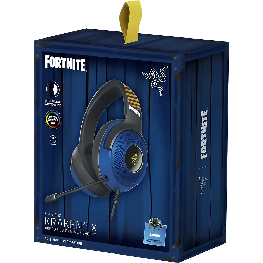 Ігрові навушники Razer Kraken V3 X Fortnite Edition (RZ04-03750500-R3M1) [117043] - фото 5