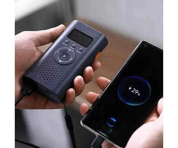 Ліхтар Nextool Hand Crank Radio багатофункціональний (радіо павер банк динамо) - фото 9