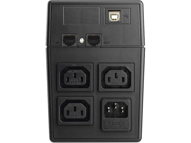Лінійно-інтерактивний ДБЖ PowerWalker VI 600 SW IEC (10120061) - фото 3