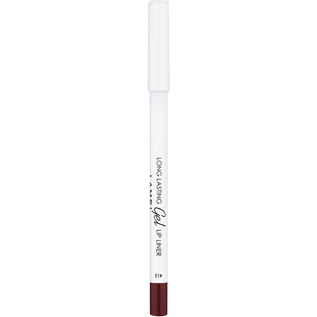 Стійкий гелевий олівець для губ Lamel Long lasting Gel Lip Liner відтінок 413, 1.7 г - фото 4