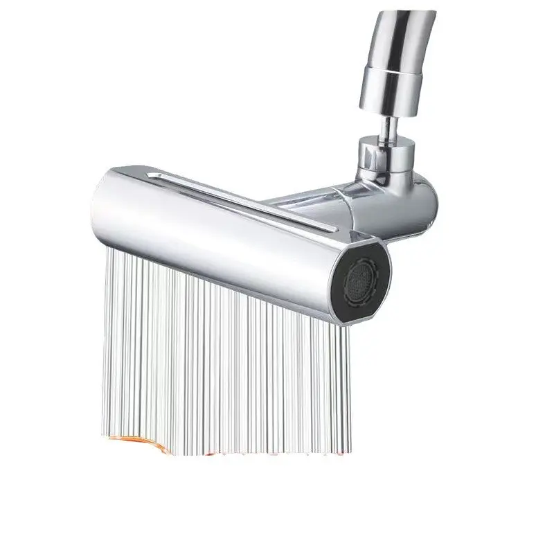 Водозберігальна насадка SHOWER HEAD на кухонний кран з широкою лійкою – розпилювачем та обертанням 360° · 4 режими струменя - фото 2
