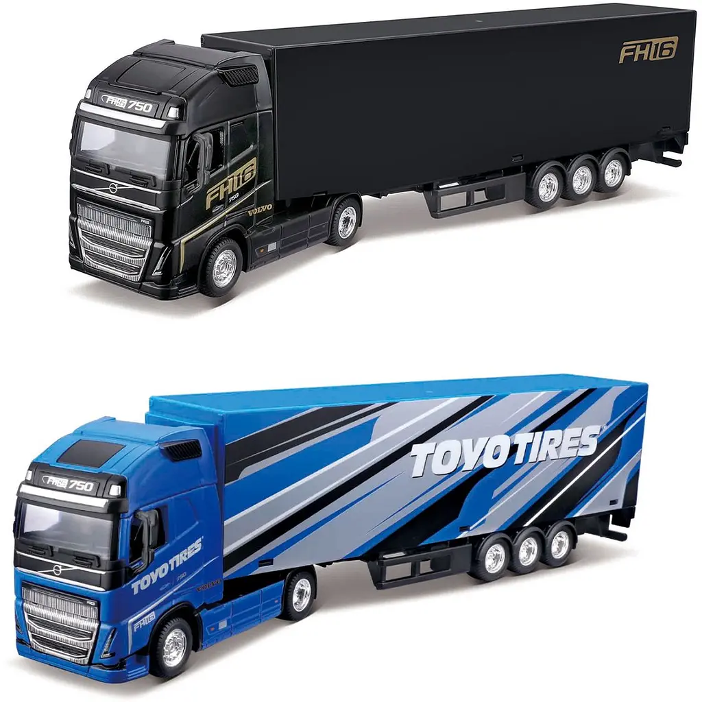 Автомодель Bburago Фура Volvo FH16 Globetrotter 750 XXL 1:43 в асортименті (18-31461) - фото 3