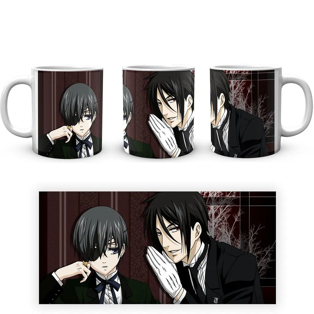 Кружка GeekLand Black Butler Темный Дворецкий white tree BU.02.01 330 мл белая - фото 2