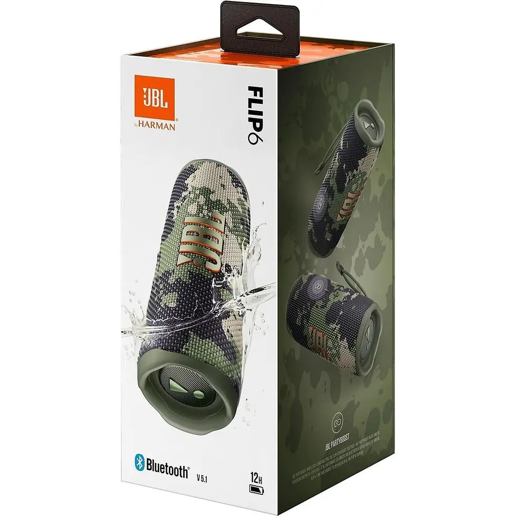 Портативна акустика JBL Flip 6 SQUAD (JBLFLIP6SQUAD) - фото 7