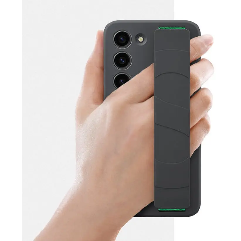 Оригнальний силіконовий чохол Samsung Silicone Grip Cover для Samsung Galaxy S23 EF-GS911TBEGRU Black - фото 2