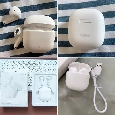 Навушники Xiaomi MiiiW TWS Wireless Earbuds Marshmallow White (MWTW03) - фото 9