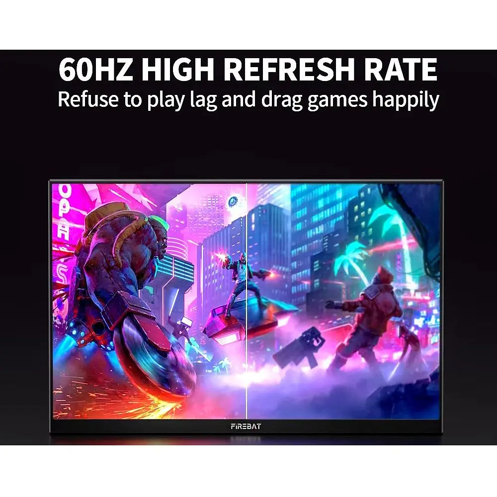 Портативний монітор Firebat FB16 Black [111058] - фото 3