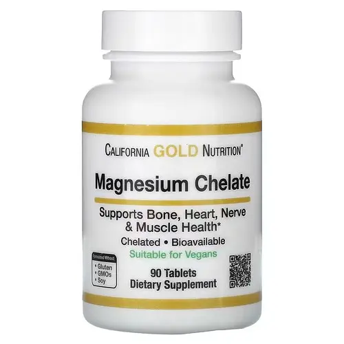 Магний Magnesium Chelate 210 mg 90 таблеток CGN vit0005438