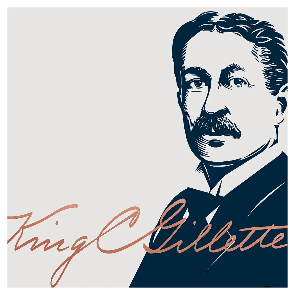 Змінні леза Gillette King C. 10 шт. - фото 6