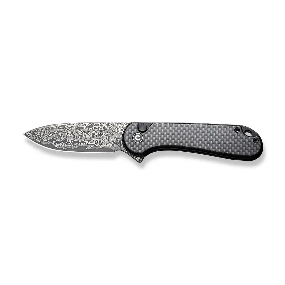 Ніж Civivi Button Lock Elementum II Damascus Carbon (C18062PB-DS1) - фото 8