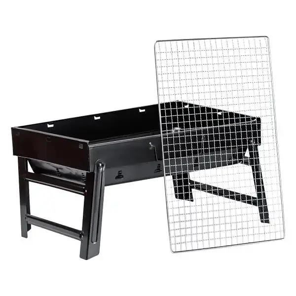 Мангал-валіза TS Kitchen складаний з решіткою із нержавіючої сталі HP450M - фото 5