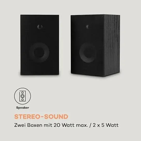 Проигрыватель виниловых пластинок Auna TT-Play PLUS 33/45 об/мин (10035273) - фото 2