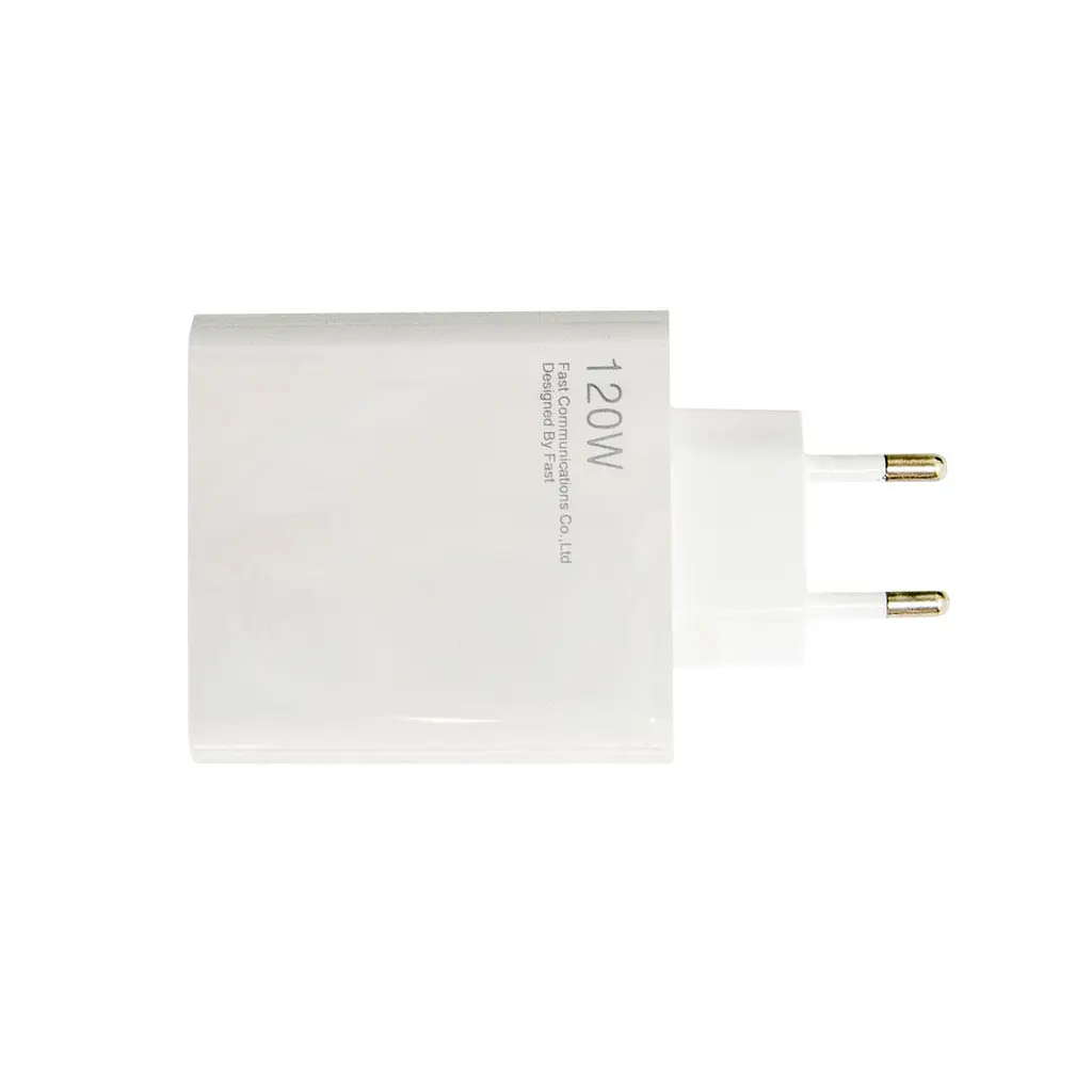 Адаптер зарядний AR-9171 120W білий, мережевий блочок USB 10×6×3 см - фото 2