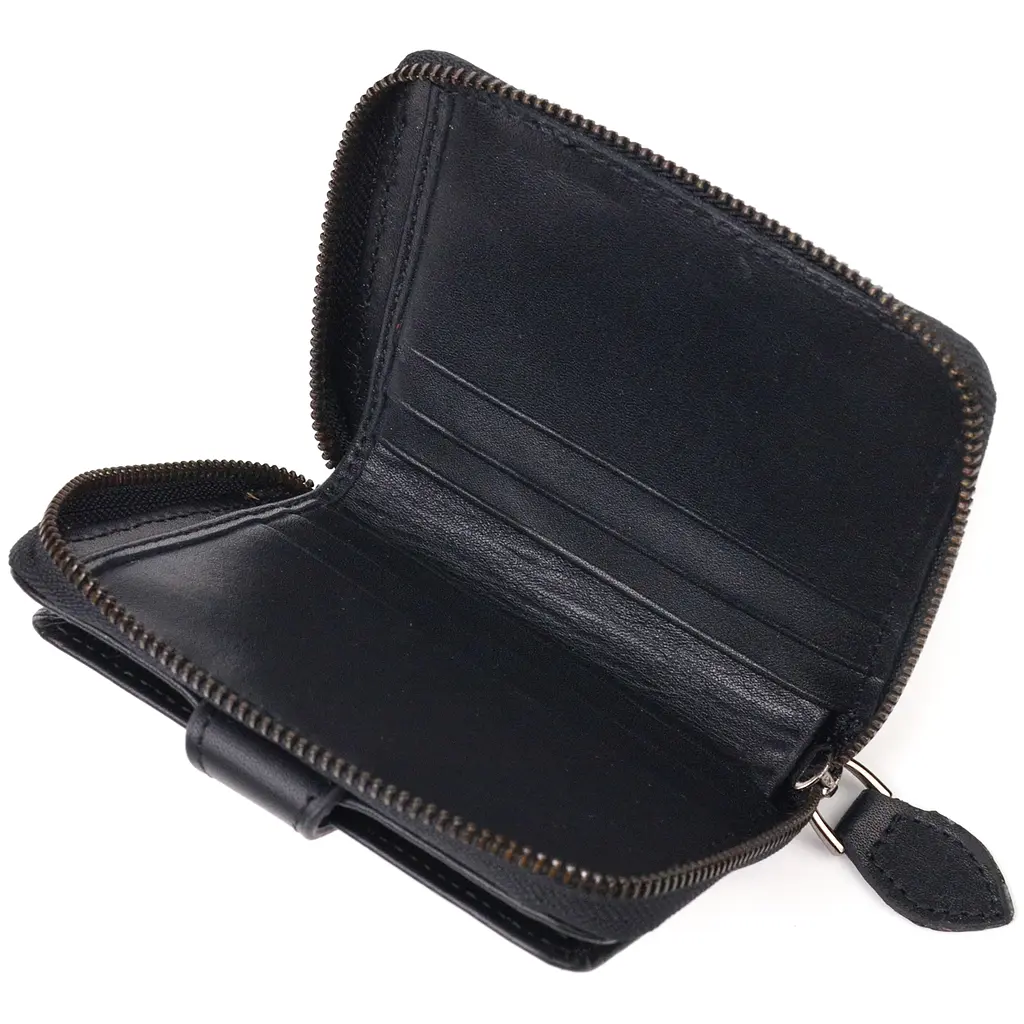 Кожаный кошелек Canpellini 10.8х8.5х2 см acs0025071 - фото 5
