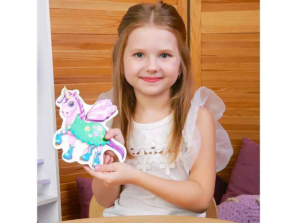 Гра розвиваюча VLADI TOYS "Єдиноріг" магнітна VT3204-27 - фото 4