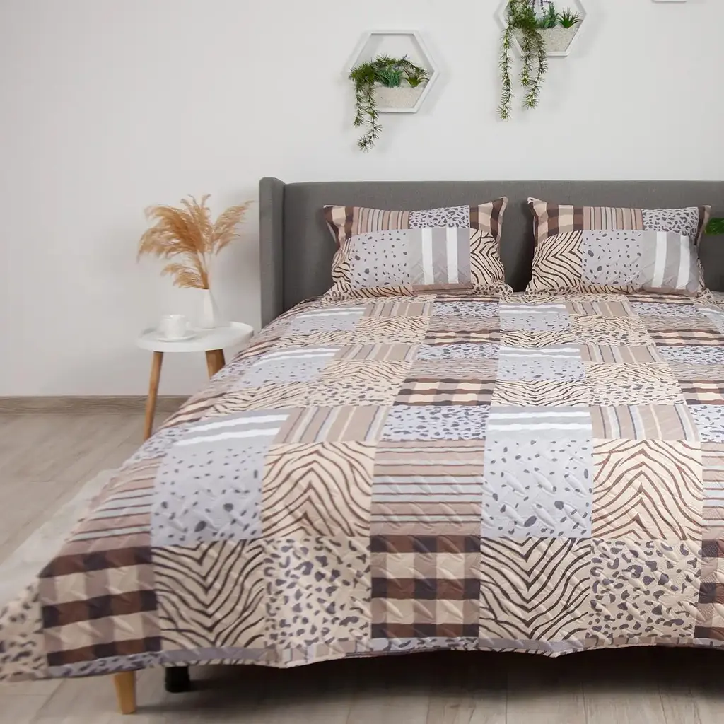 Покривало ТЕП Provence Сафарі 150 х 210 см та 2 наволочки 50 х 70 см (4-04206_30046) - фото 4