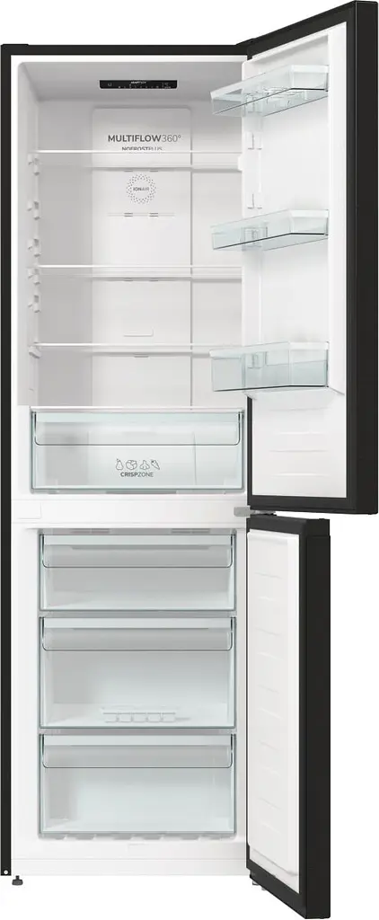 Холодильник Gorenje з нижньою морозильною камерою (NRKE62BXL) - фото 10