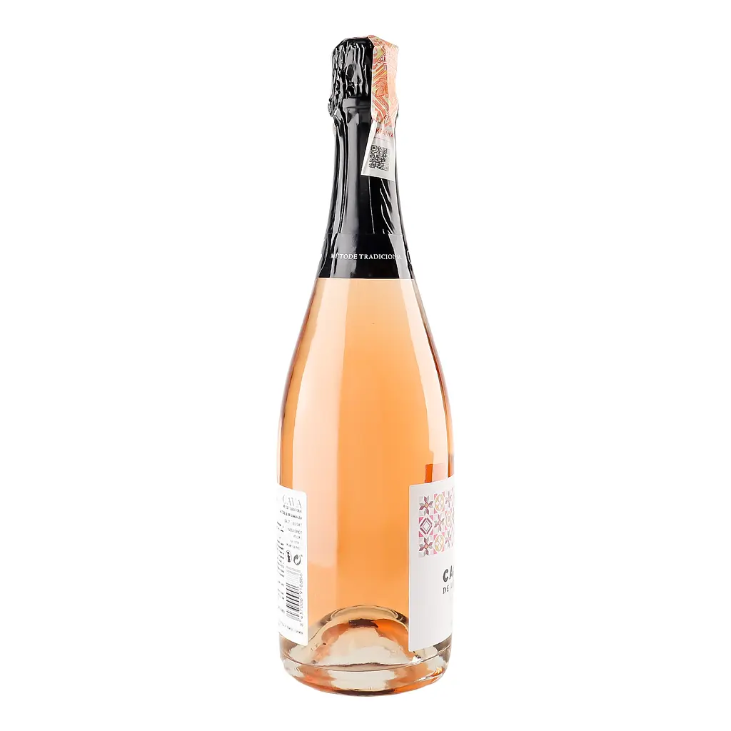 Ігристе вино Castell De La Comanda Cava Brut Rose рожеве рухе 11.5% 0.75 л (784) - фото 2