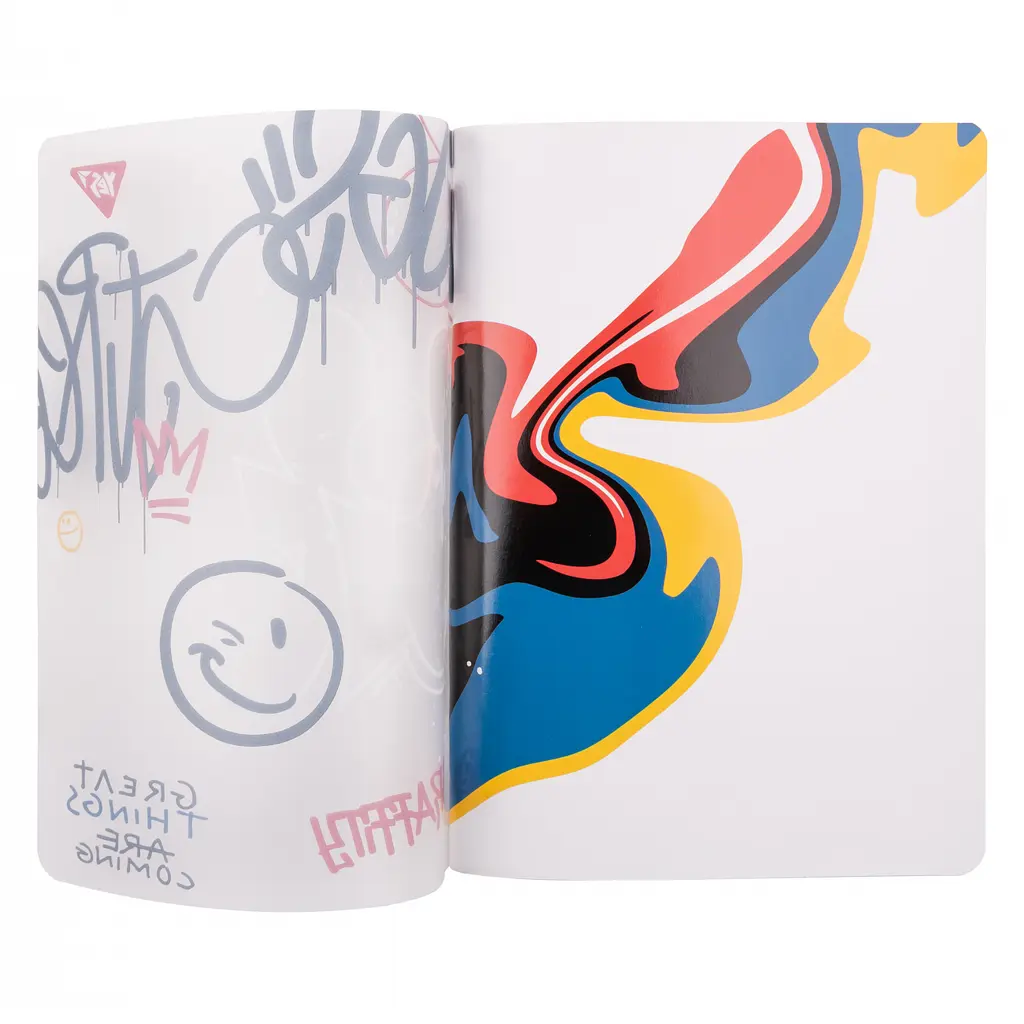 Зошит для записів Yes Melt Smile А5 70 аркушів у клітинку (681840) - фото 2