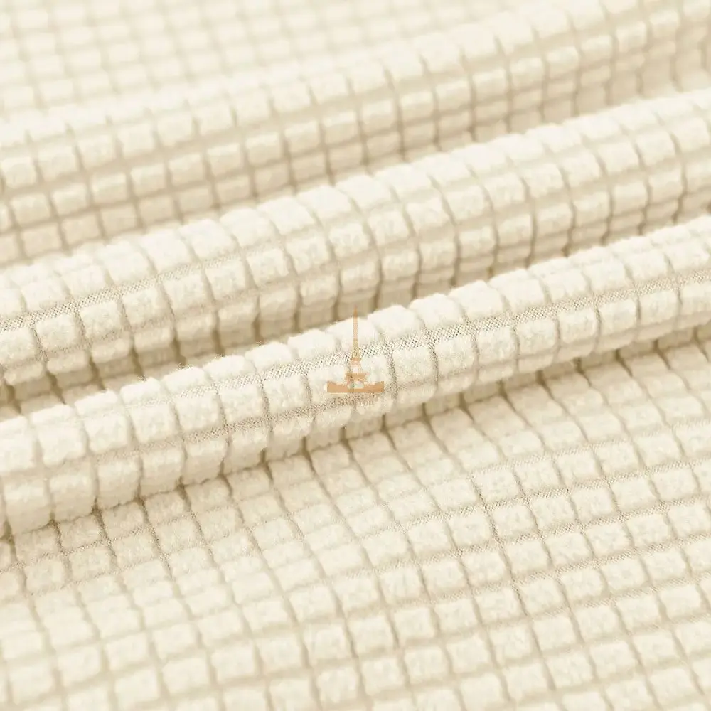 Чохол Love You Corn Fleece на диван тримісний айворі (81183) - фото 3