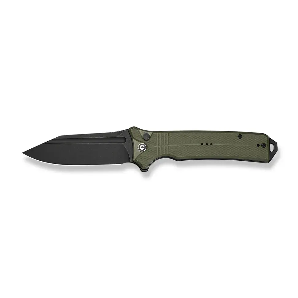 Ніж Civivi Neurohaptic, Green G10, Darkwash (C23080-3) - фото 8