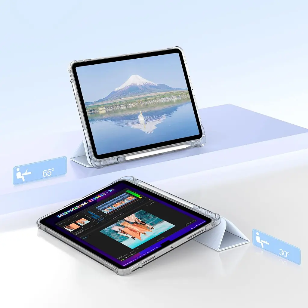 Чохол до планшета BeCover Soft Edge Apple iPad Air 11" M4 2026 Light Blue (715265) - фото 4