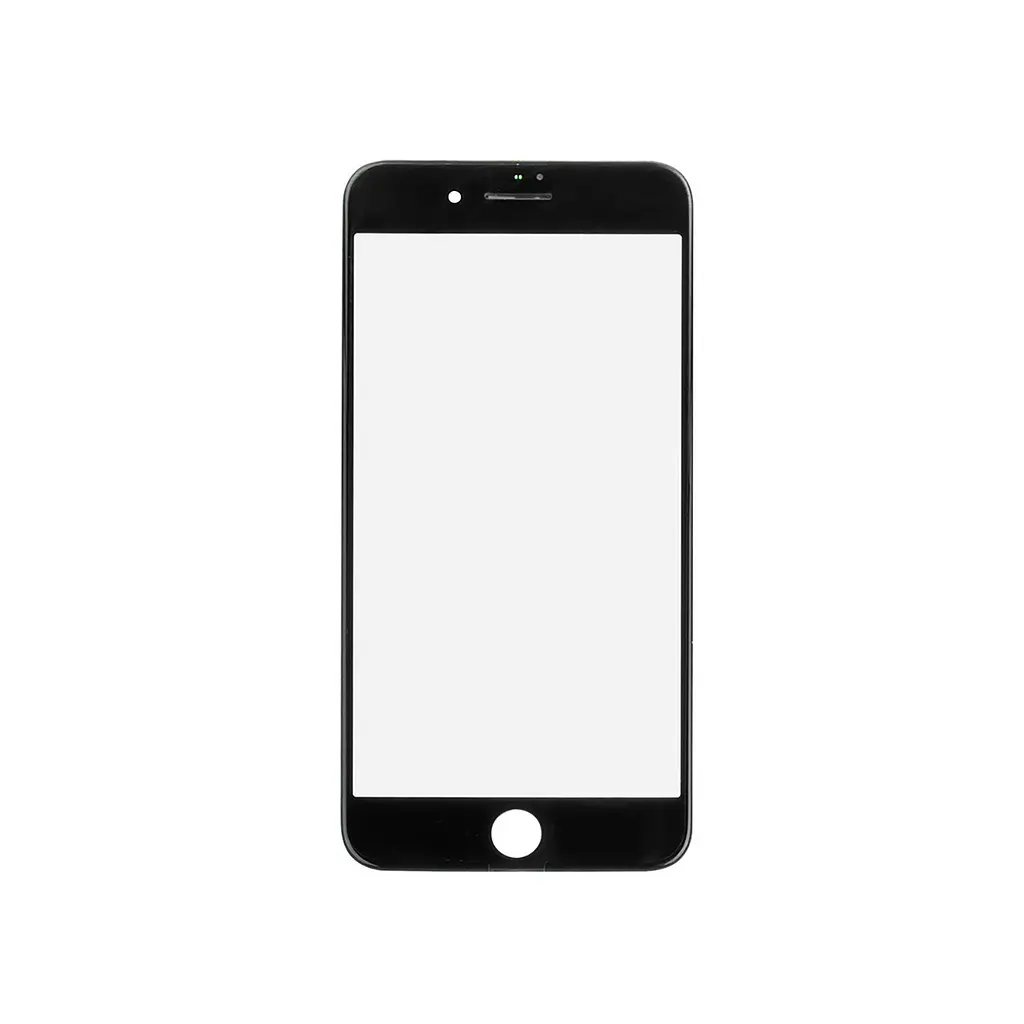 Скло корпусу з рамкою для Apple iPhone 7 Plus чорний