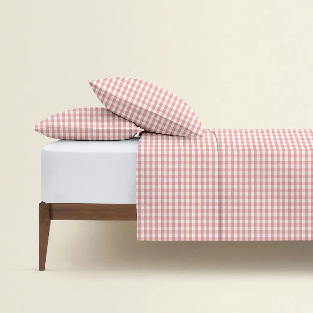 Підковдра євро 200х220 PINK CHECK COSAS (4822052401743) - фото 2